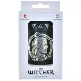 Стакан для кубиков The Witcher Dice Cup. Geralt Sword of Destiny, кожаный картинка 352453 - МосИгра